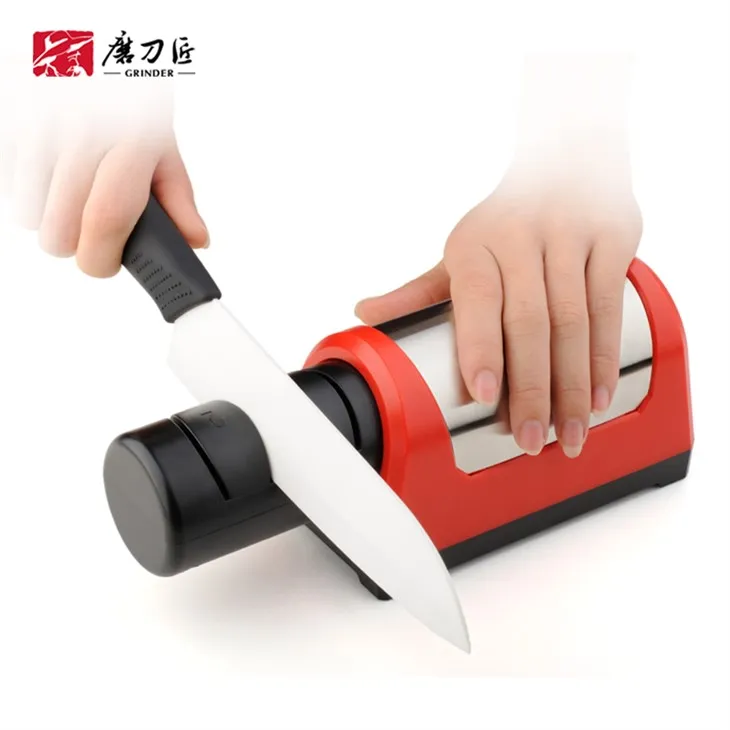 Electric diamond knife sharpener